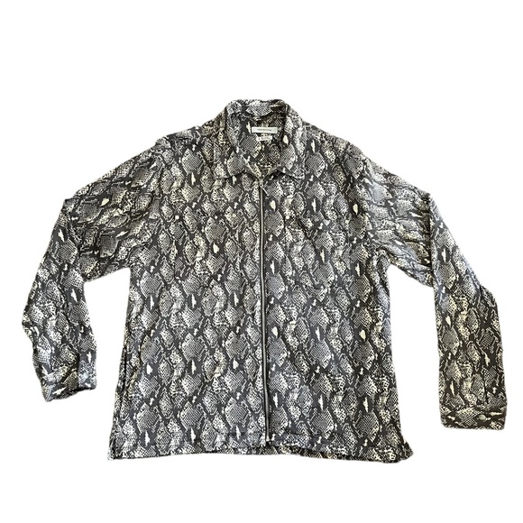 Men’s Urban Outfitters Snakeskin Pattern Jacket XL - Picture 1 of 4